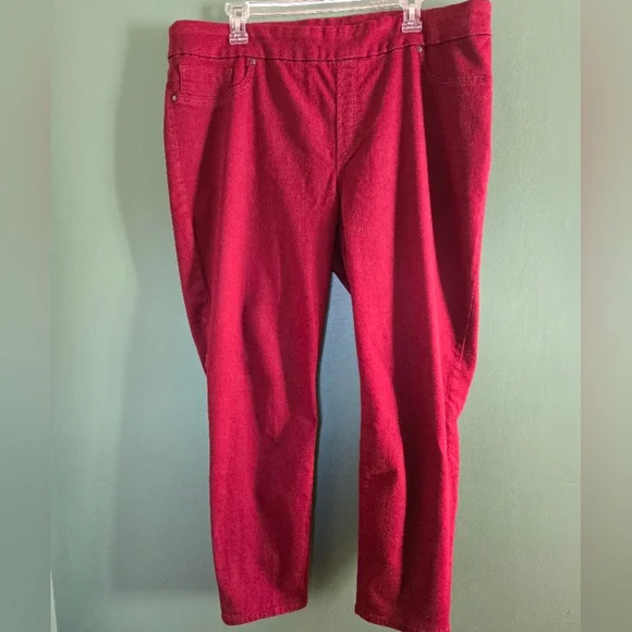 CHICO'S Pull On Jegging Ankle Pants - Picture 1 of 5